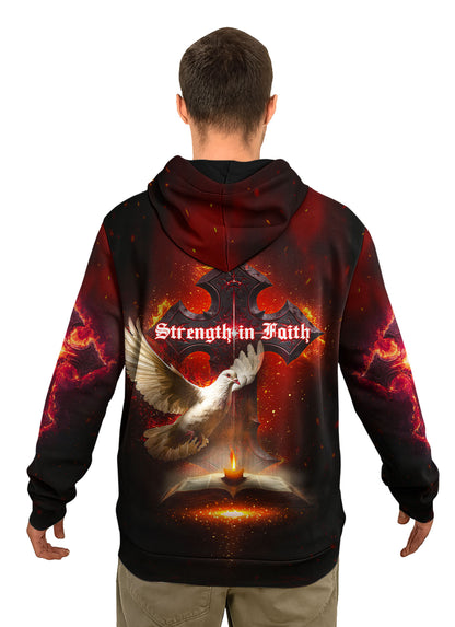 Strength of Faith Christian Hoodie