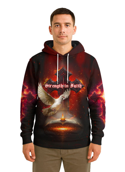 Strength of Faith Christian Hoodie