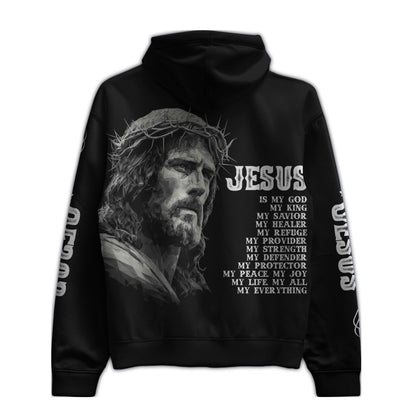 My Savior My Everything Christian Hoodie