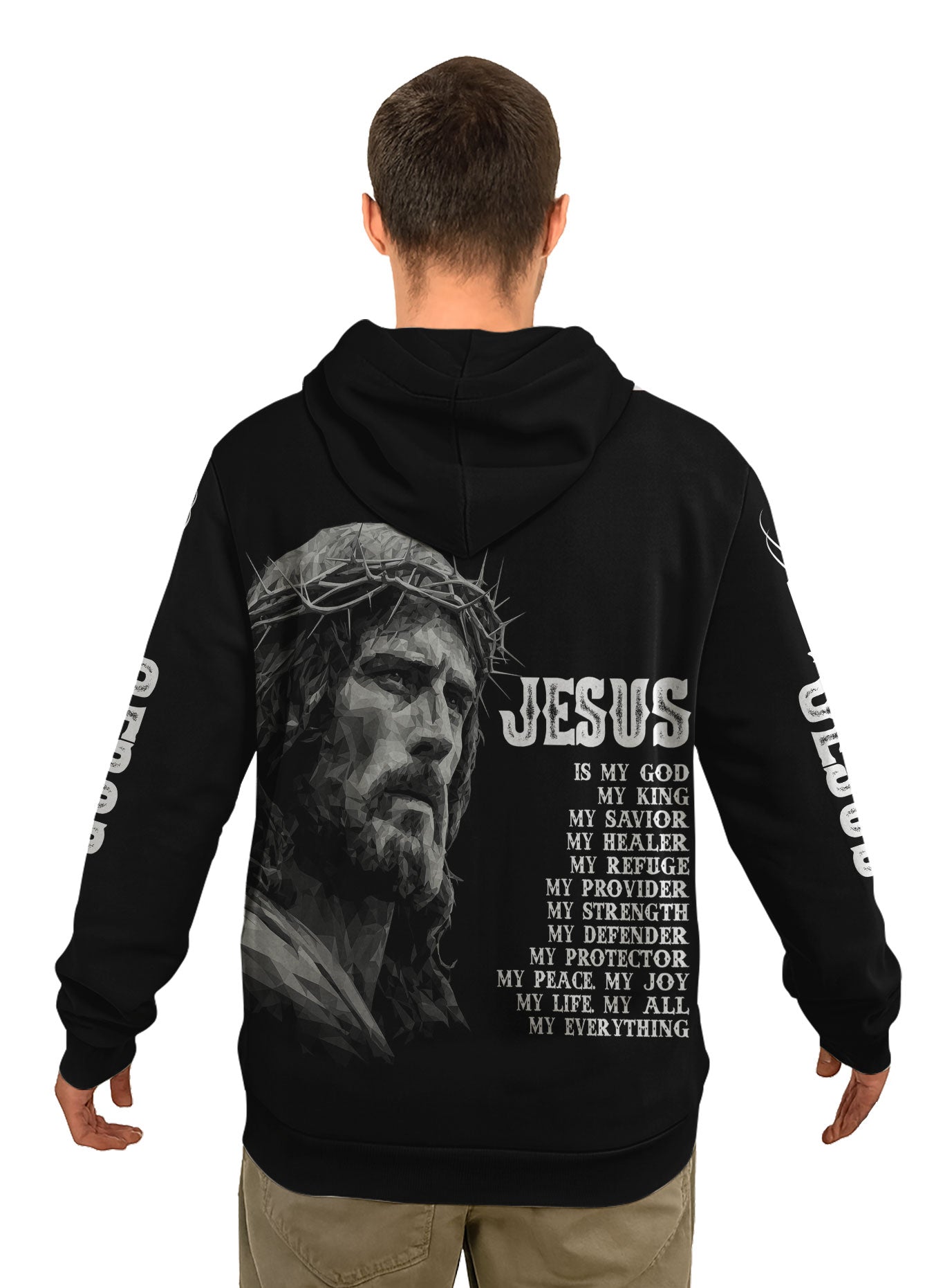 My Savior My Everything Christian Hoodie
