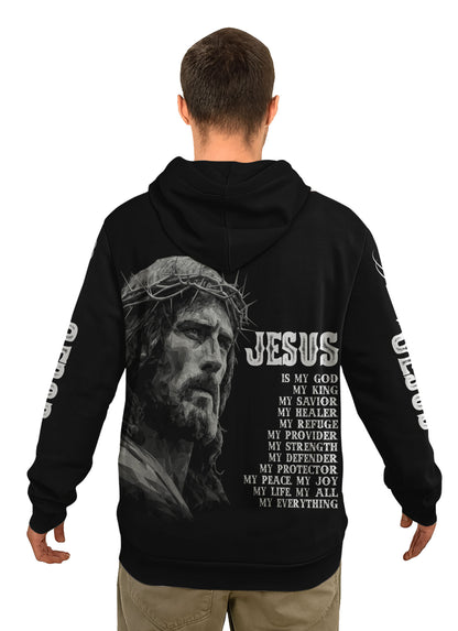 My Savior My Everything Christian Hoodie
