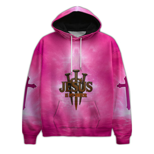 Is My Savior Christian Hoodie