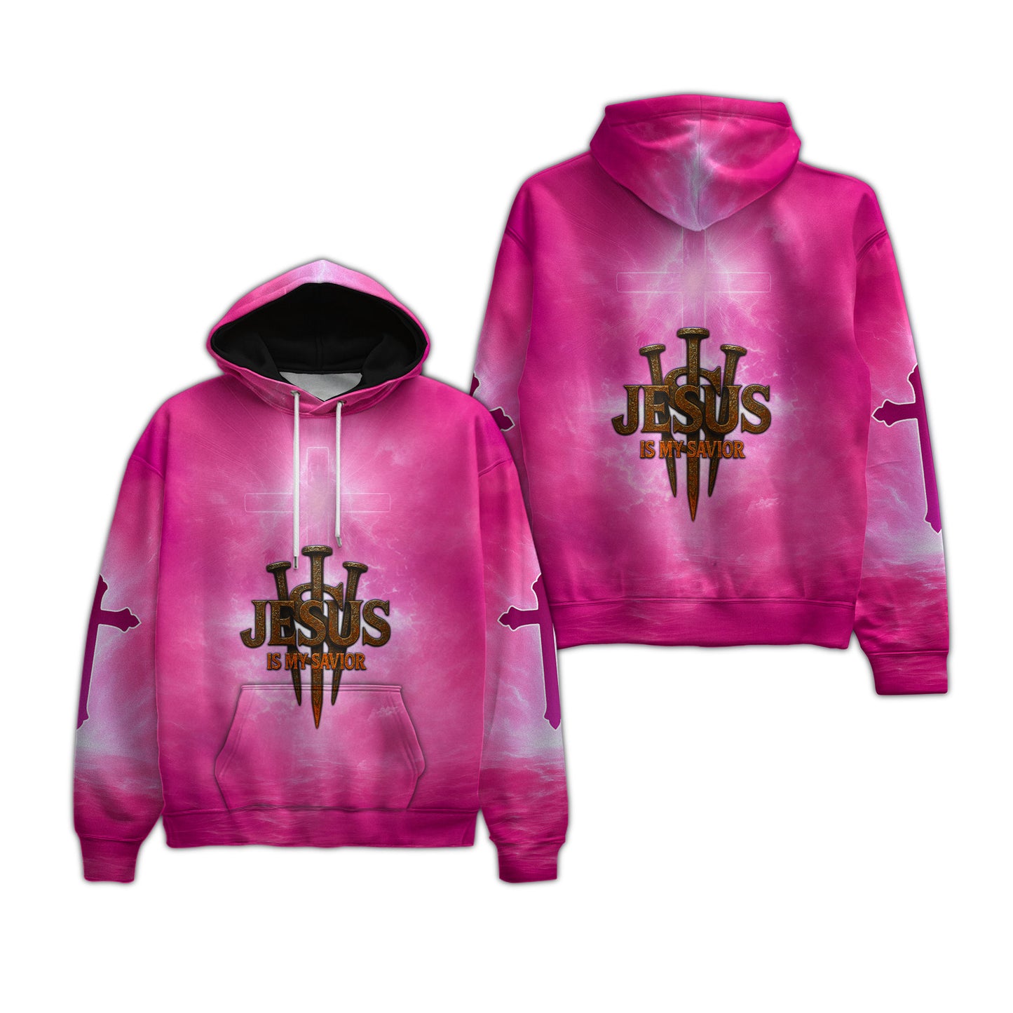 Is My Savior Christian Hoodie