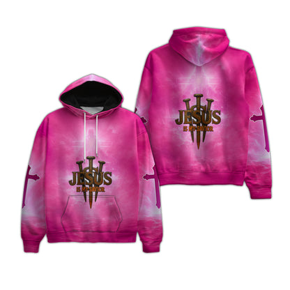 Is My Savior Christian Hoodie