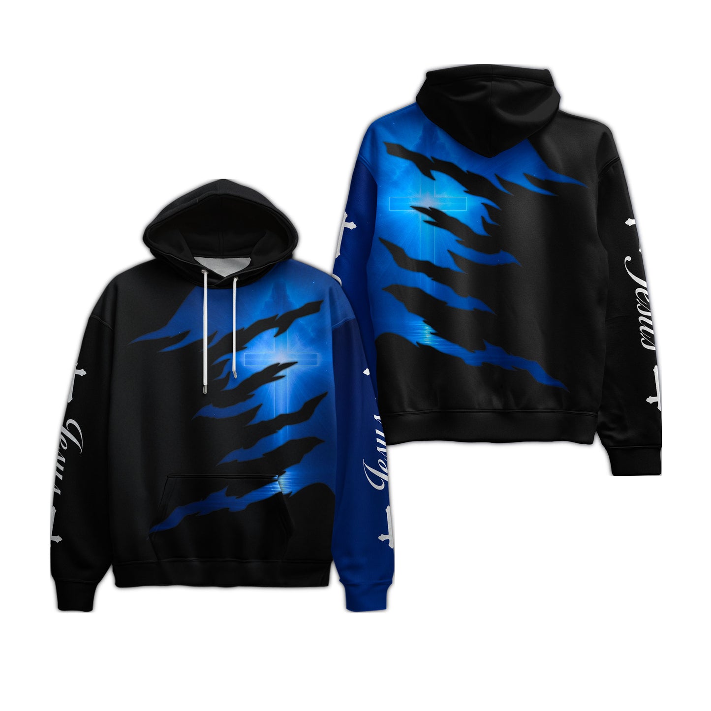 The Blue Light Christian Hoodie