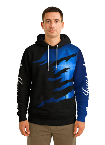 The Blue Light Christian Hoodie