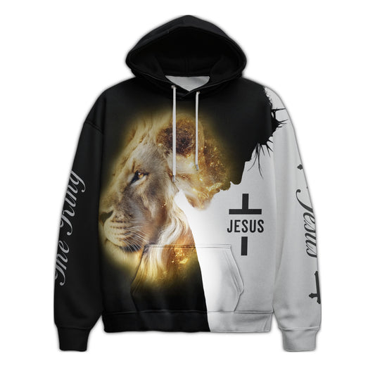 Lion Peace Lord Christian Hoodie