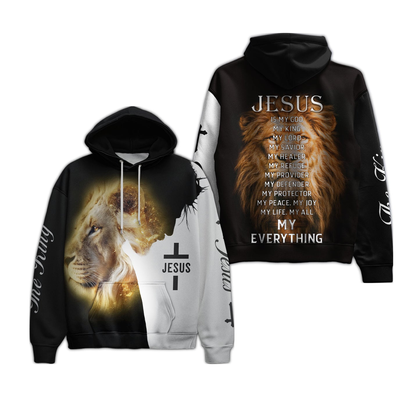 Lion Peace Lord Christian Hoodie