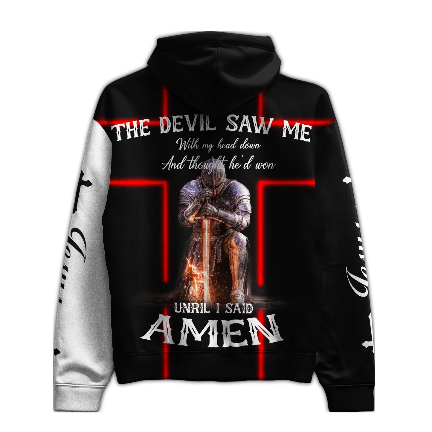 The Devil Saw me Christian Hoodie