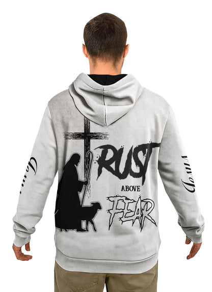 Trust Above Fear Christian Hoodie
