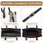 I Can Do All Things Through Philippians 4:13 Purse - Christian Leather Handbag