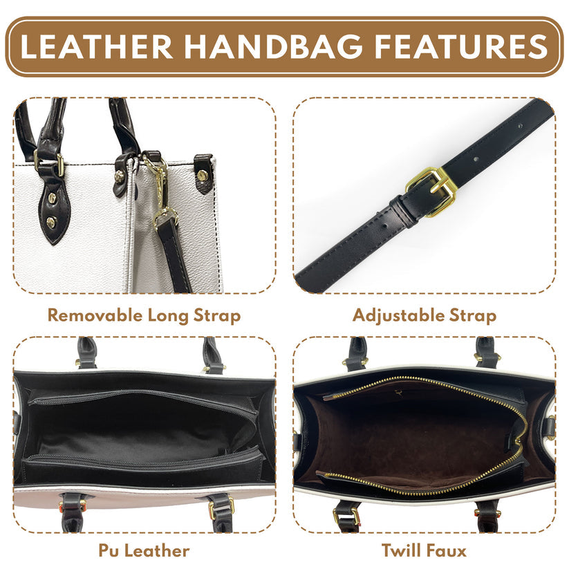 Personalized Woman Warrior No Weapon Formed Against Us Shall Prosper-Isaiah 54:17 - Personalized Leather Handbag | CLGOD03