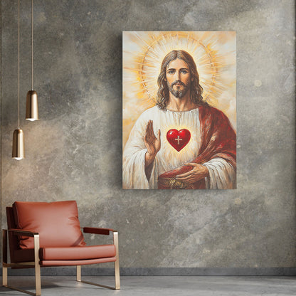 Christian Light, Faith Canvas Wall Art