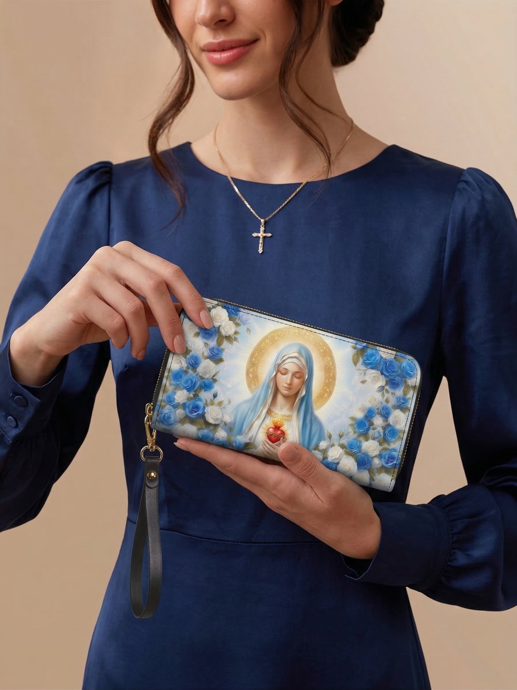 lumina leather wallet