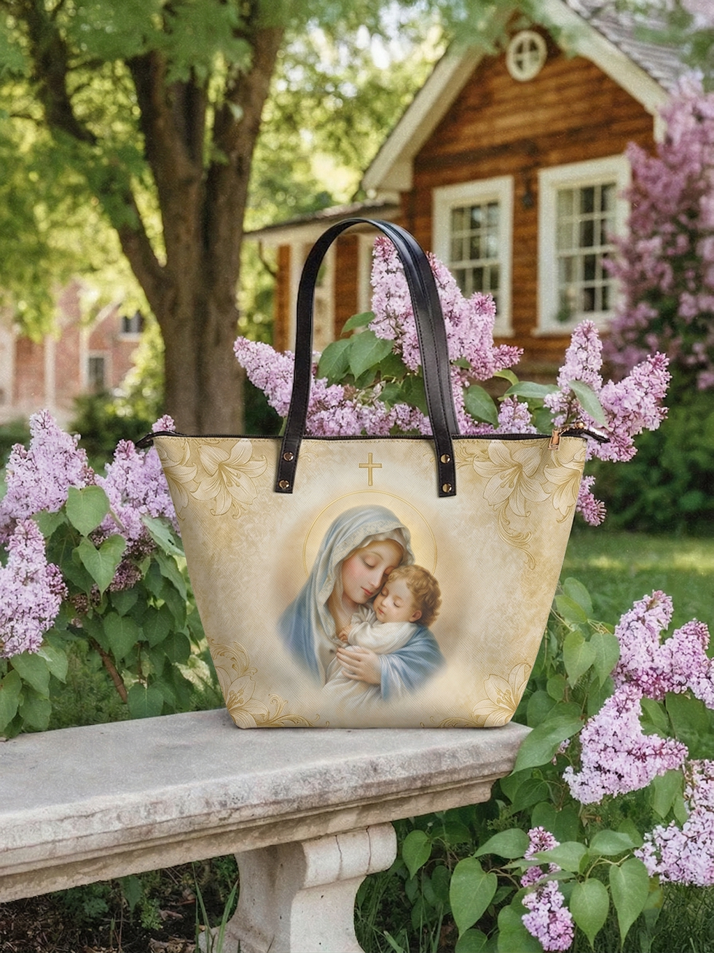 "Madonna" Leather Tote Bag