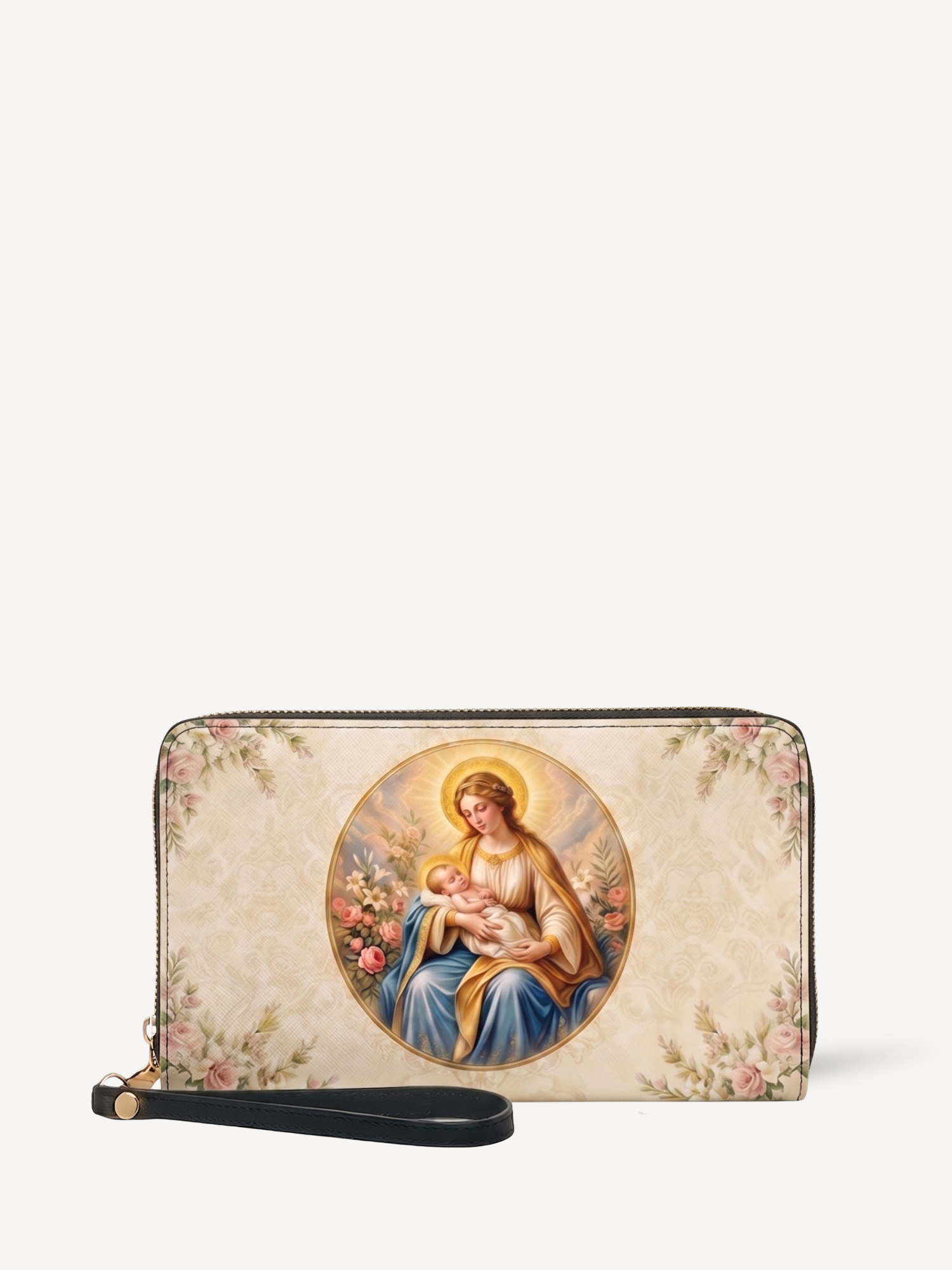 "Mater Dei" Leather Wallet