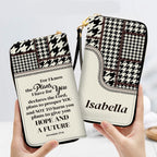 For I Know The Plans I Have For You Jeremiah 29:11 - Unique Personalized Leather Long Wallets - AT4080848
