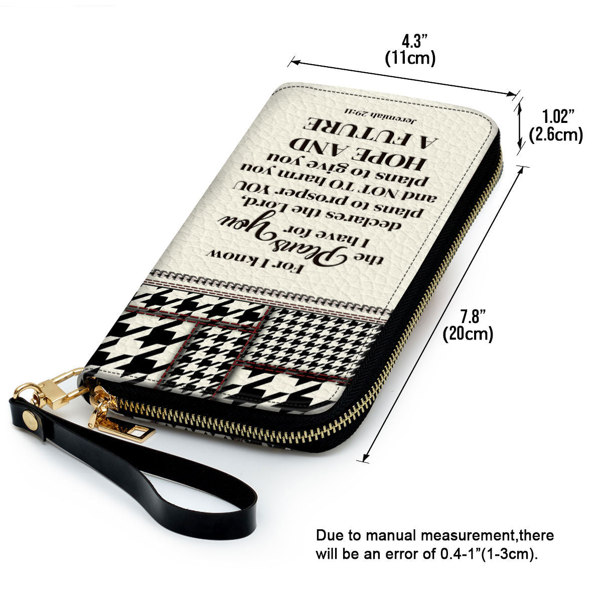 For I Know The Plans I Have For You Jeremiah 29:11 - Unique Personalized Leather Long Wallets - AT4080848