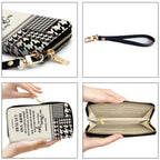 For I Know The Plans I Have For You Jeremiah 29:11 - Unique Personalized Leather Long Wallets - AT4080848
