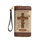 Christianartbag Clutch Purse, I Can Only Imagine Butterfly Clutch Purse For Women, Personalized Name, Christian Gifts For Women, CAB09050124.