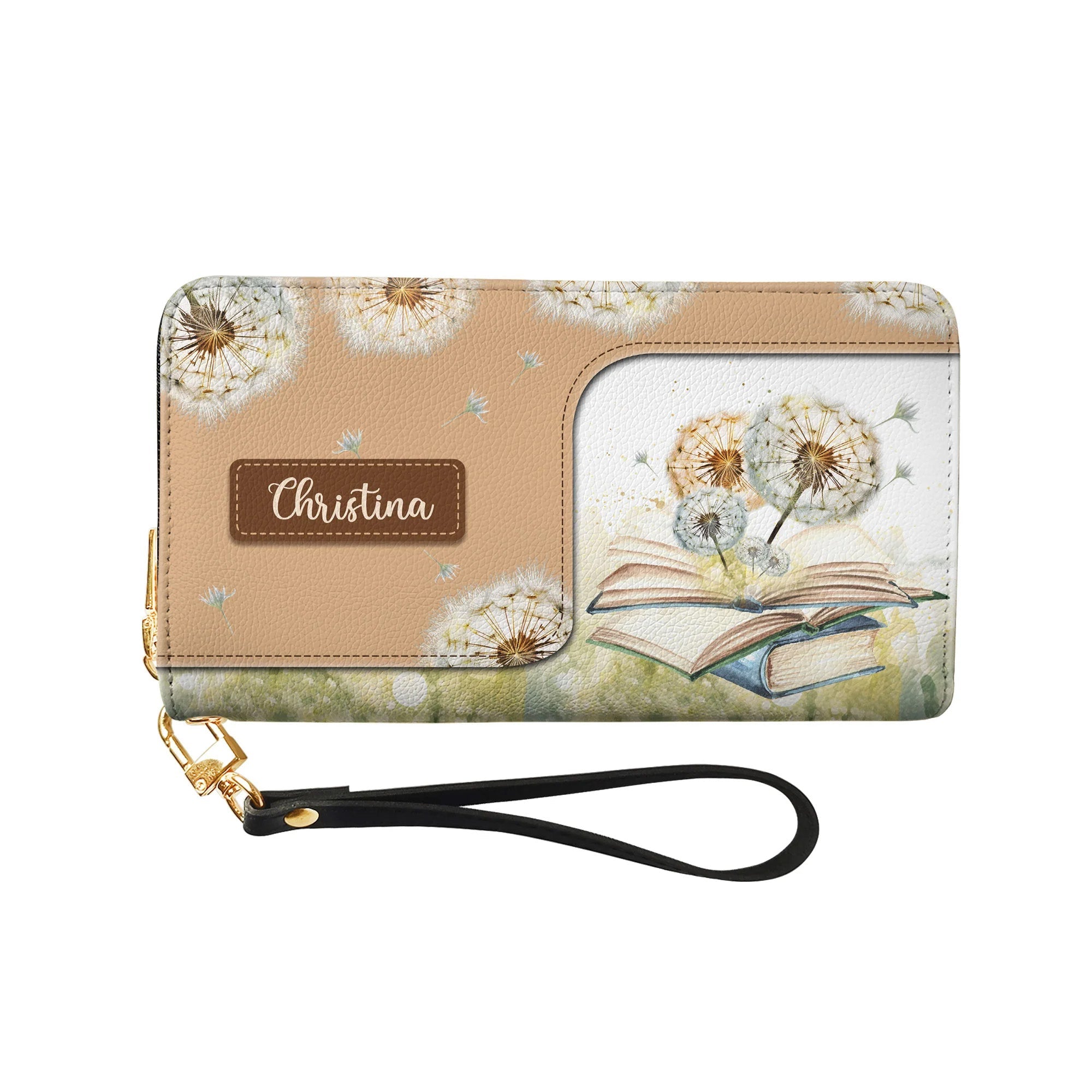 Christianartbag Clutch Purse, Its A Good Day To Read A Book Clutch Purse For Women, Personalized Name, Christian Gifts For Women, CAB03050124.