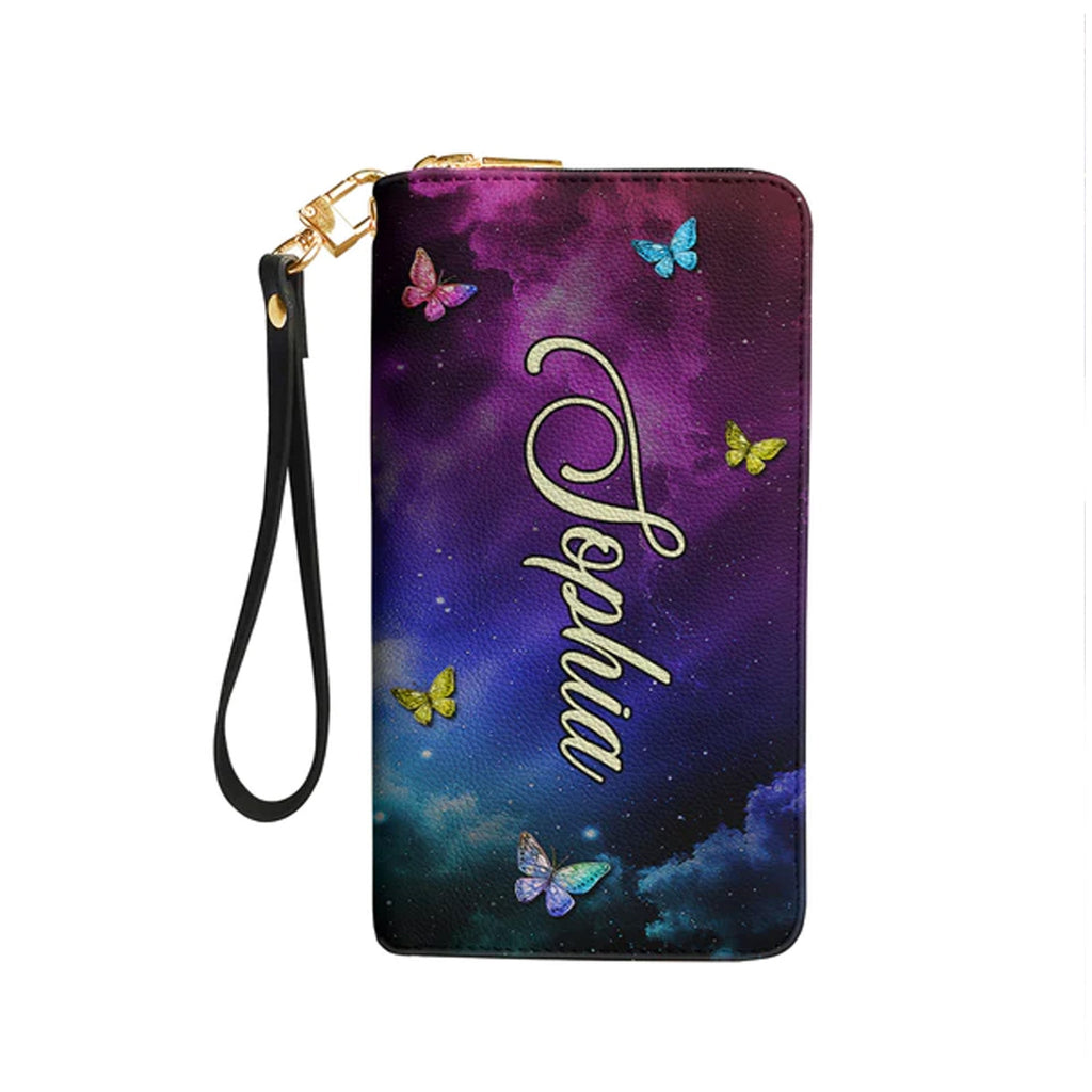 Christianartbag Clutch Purse, I Can Do All Things Through Christ Philippians 4 13 Clutch Purse For Women, Personalized Name, Christian Gifts For Women, CAB08050124.