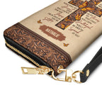 Christianartbag Clutch Purse, I Can Only Imagine Butterfly Clutch Purse For Women, Personalized Name, Christian Gifts For Women, CAB09050124.
