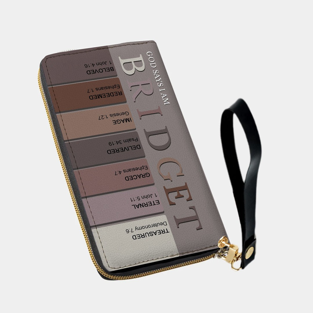 Christianartbag Clutch Purse, Uncover the sacred meaning of your name - Personalized Clutch Purse - Christian Gifts For Women, CAB0153025
