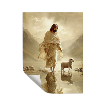 Walking On Water Poster Wall Art
