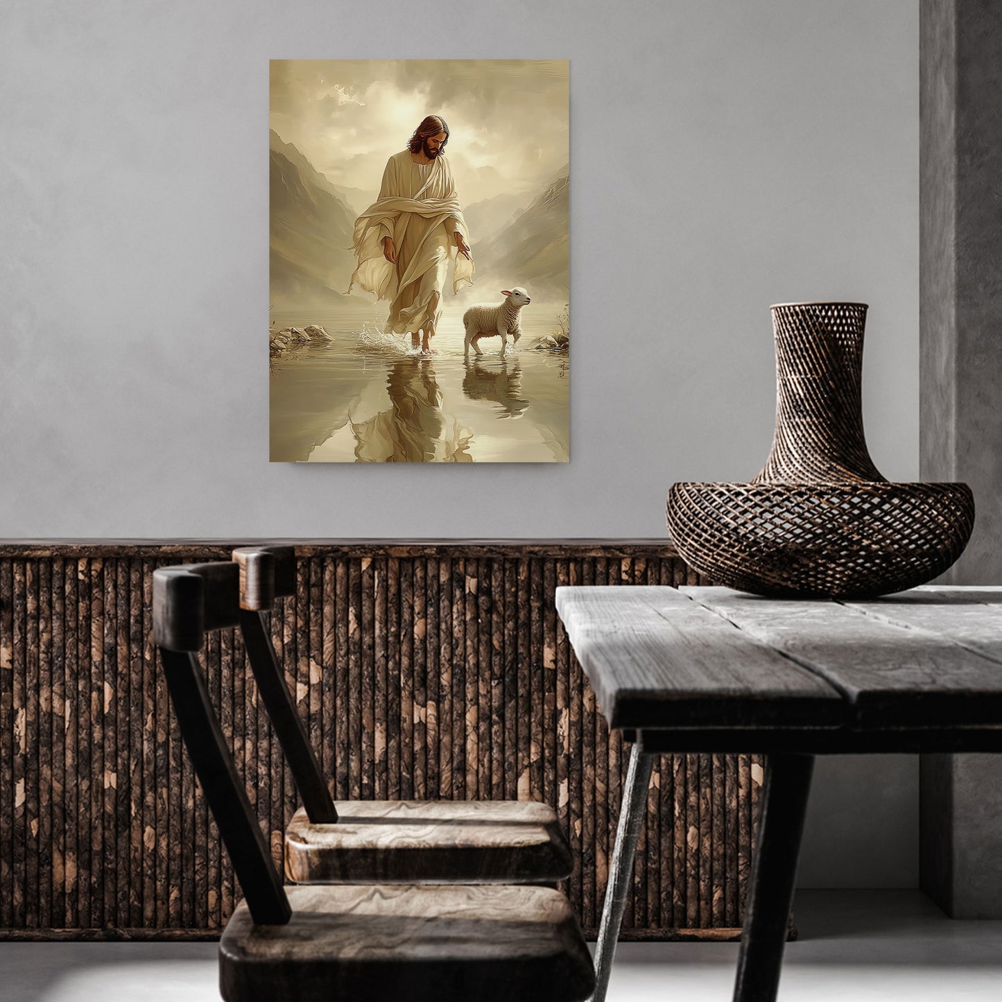 Walking On Water Poster Wall Art