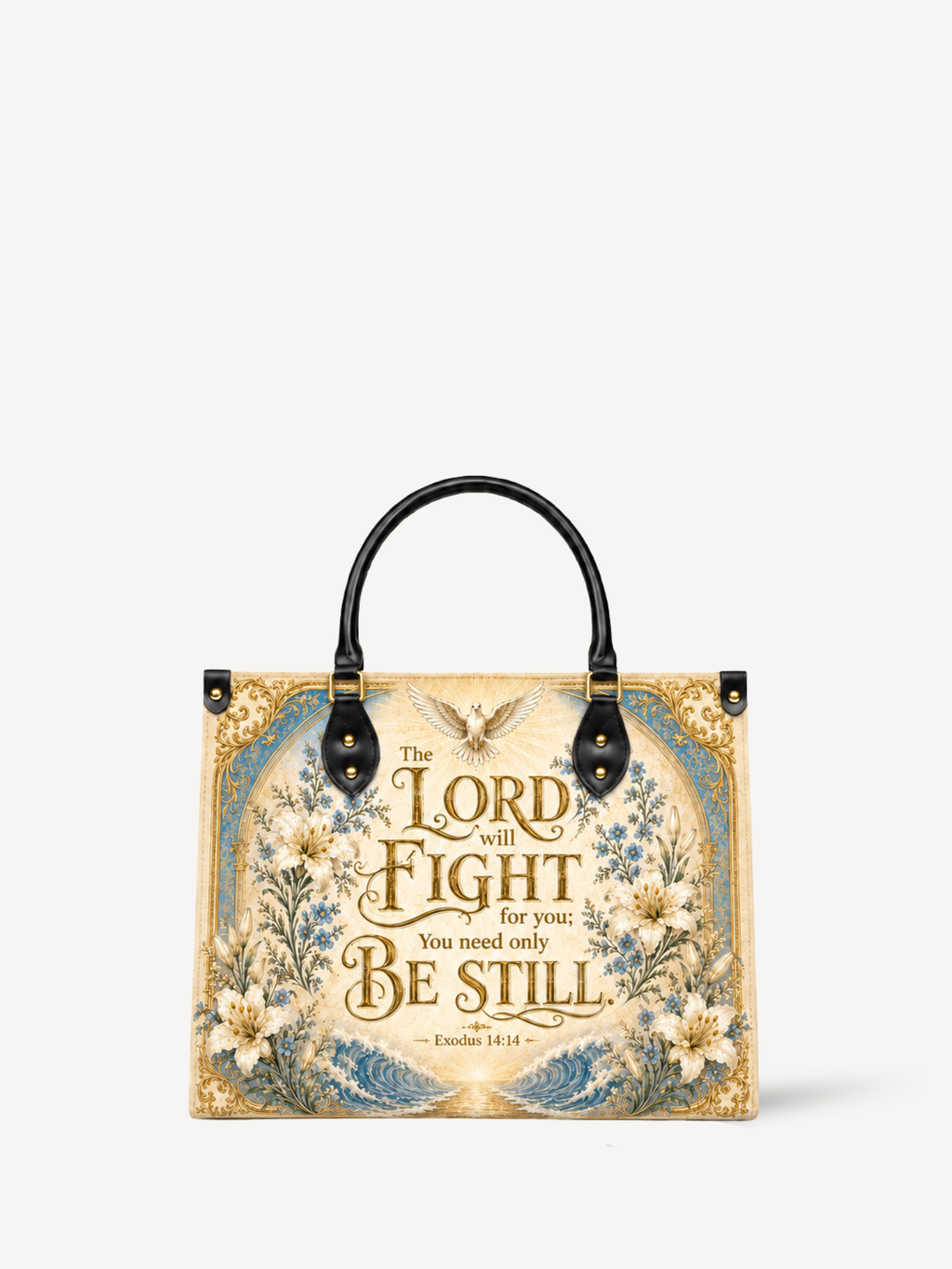 "Pax Domini"  Leather Handbag