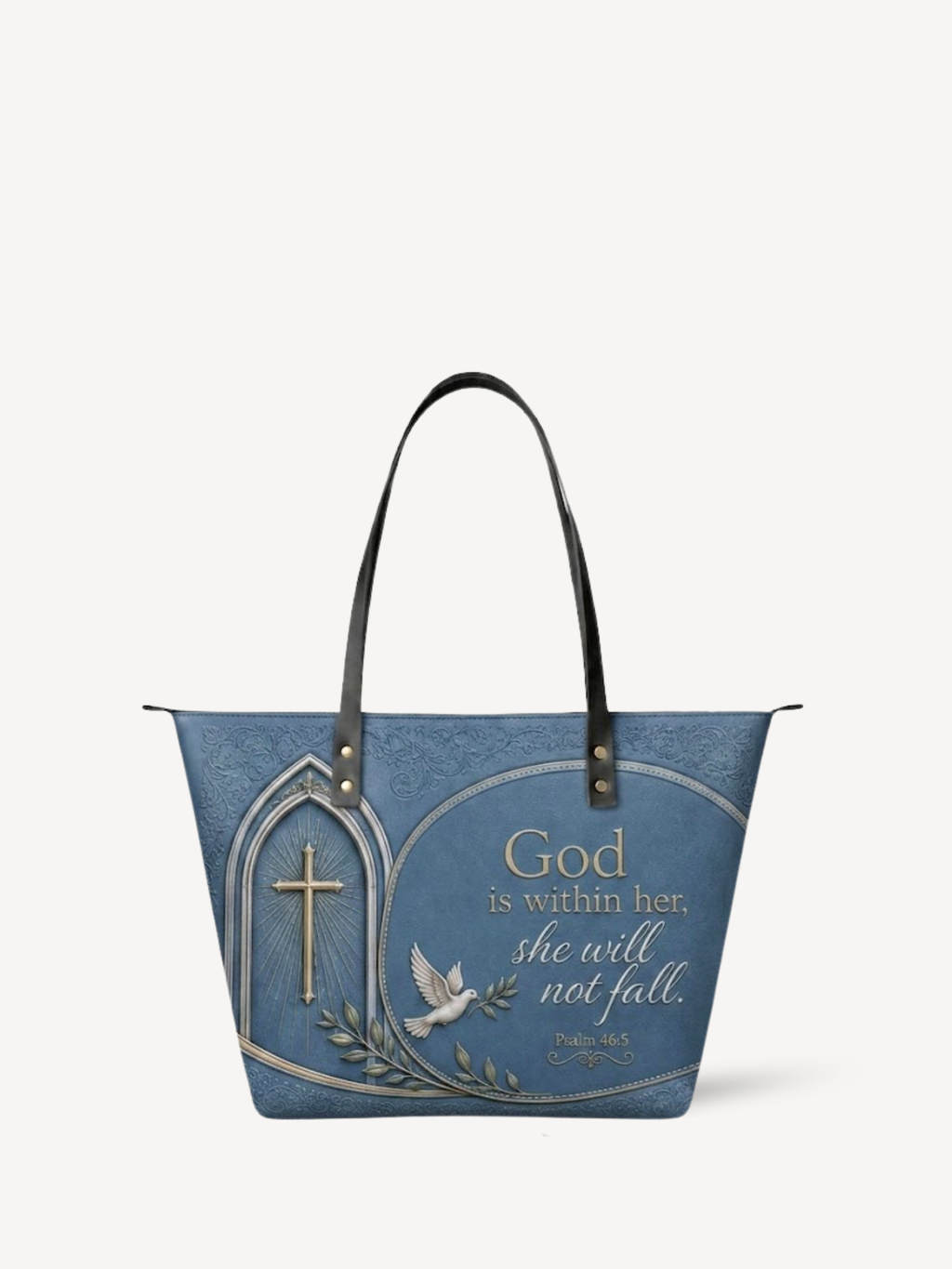 "Praesentia" Leather Tote Bag