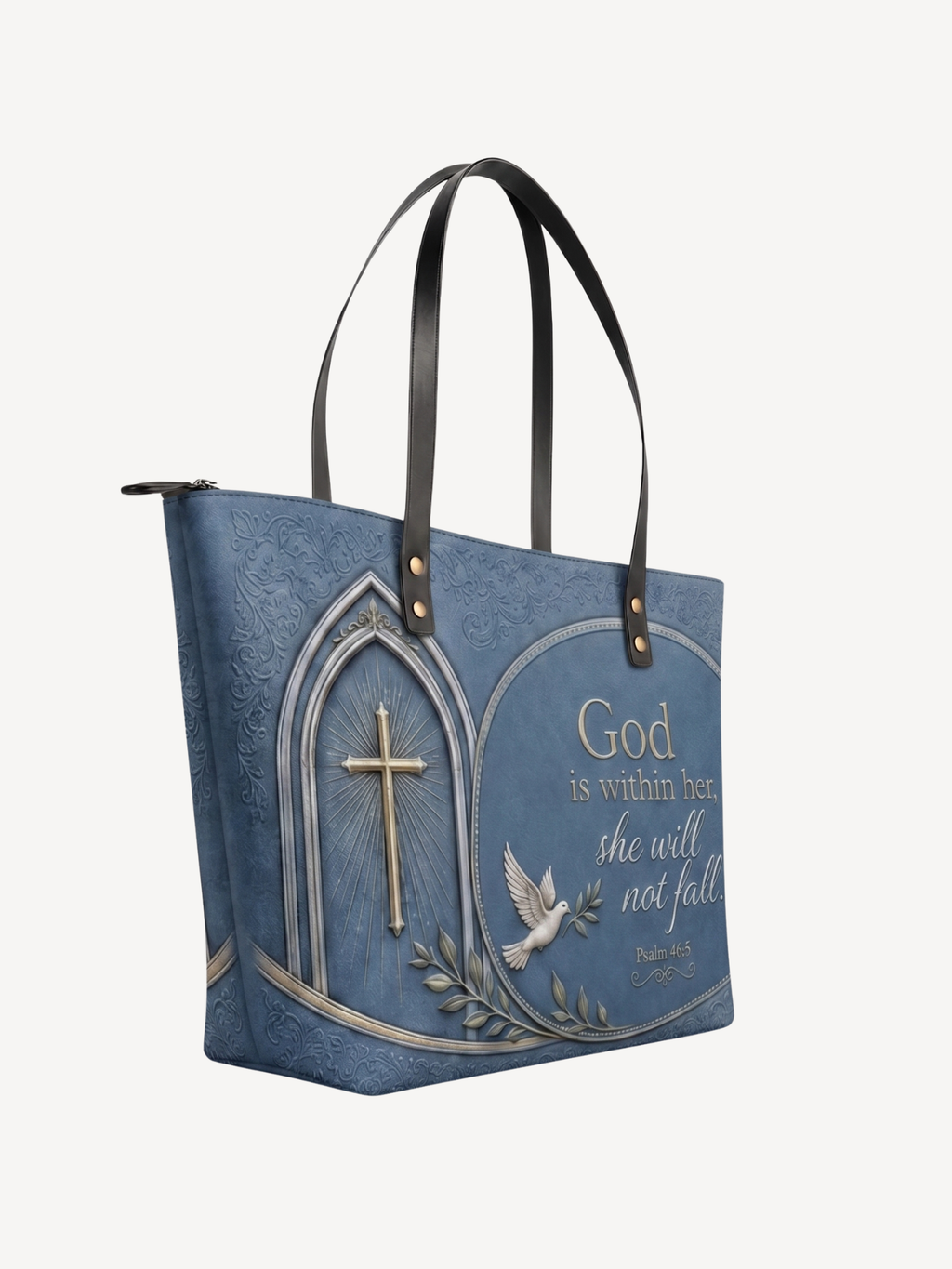 "Praesentia" Leather Tote Bag