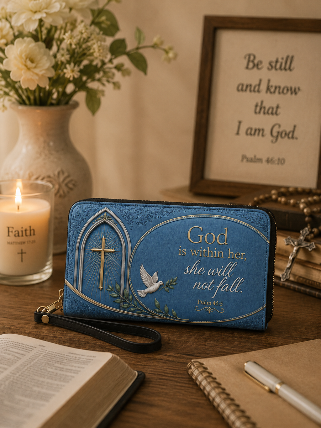 "Praesentia" Leather Wallet
