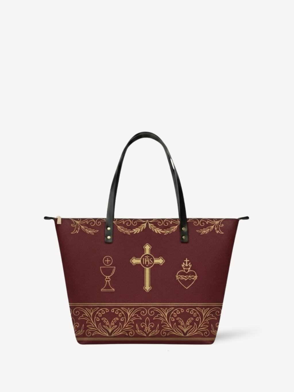 "Redemption" Leather Tote Bag