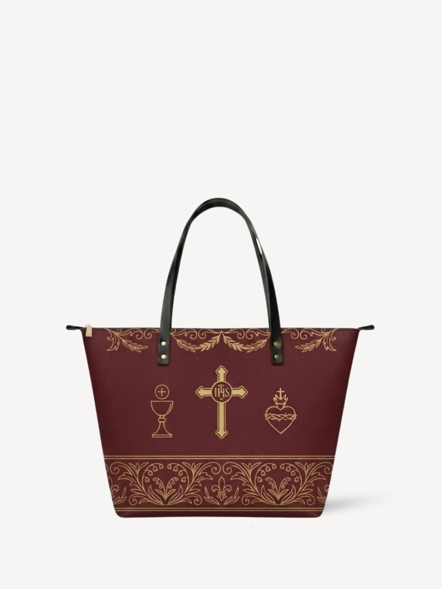 "Redemption" Leather Tote Bag