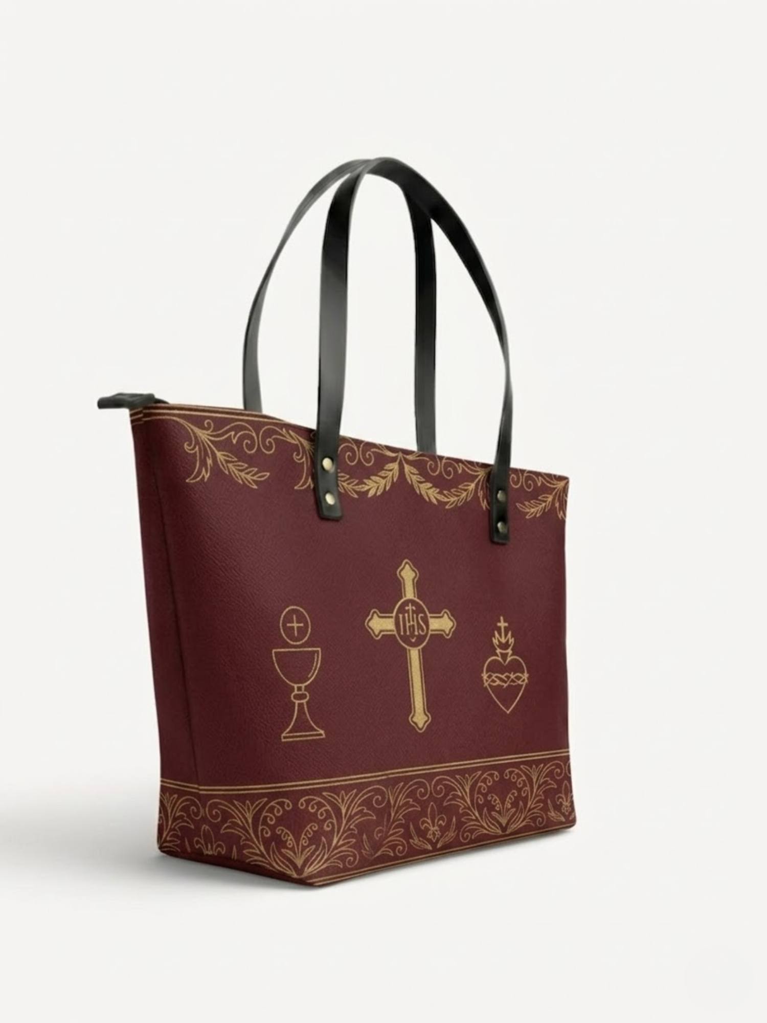 "Redemption" Leather Tote Bag
