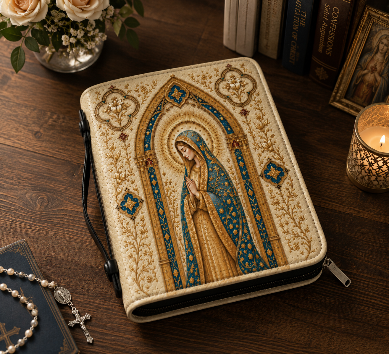 "Regina Caeli" Bible Cover