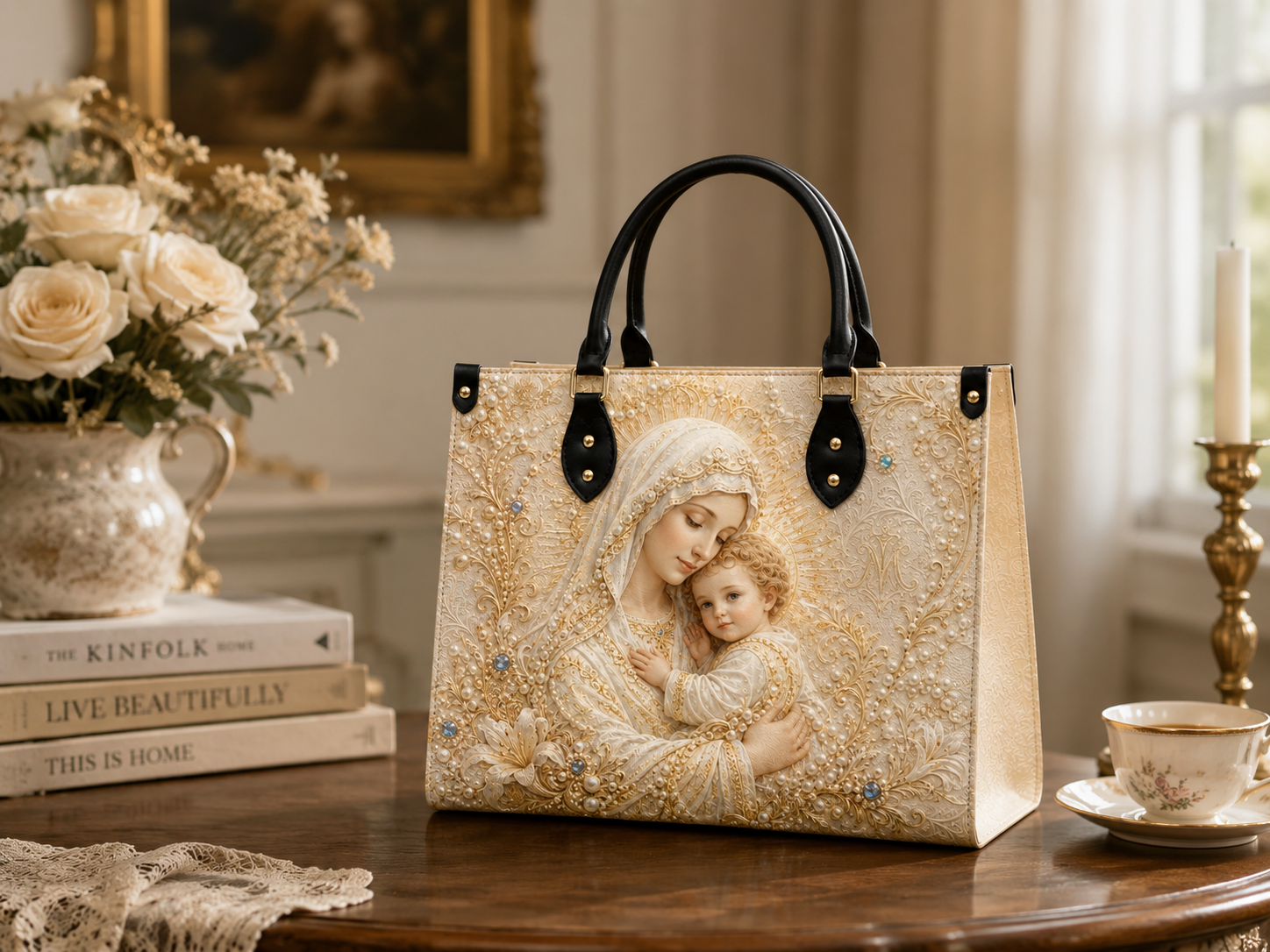 "Regina" Leather Handbag