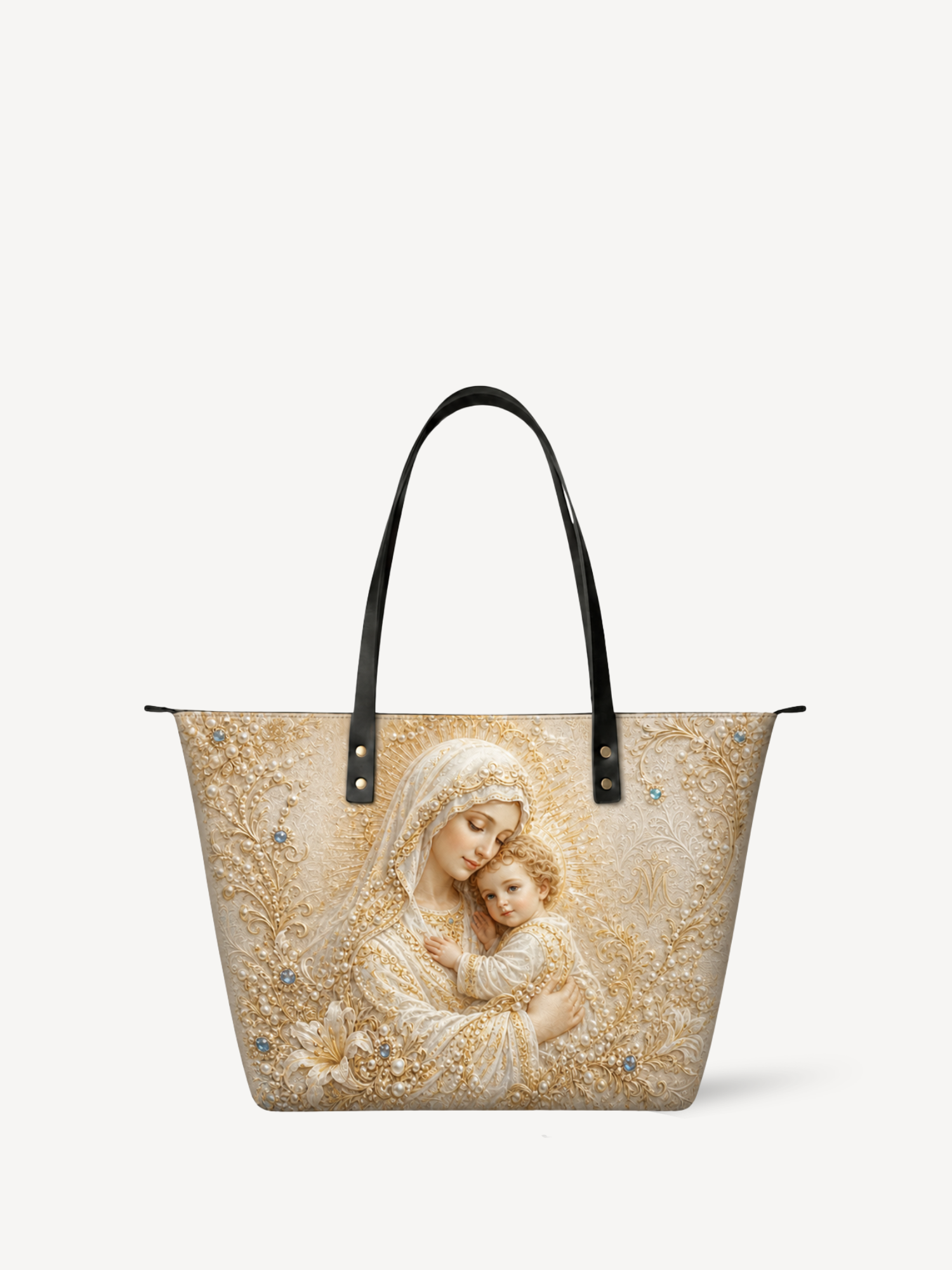 "Regina" Leather Tote Bag