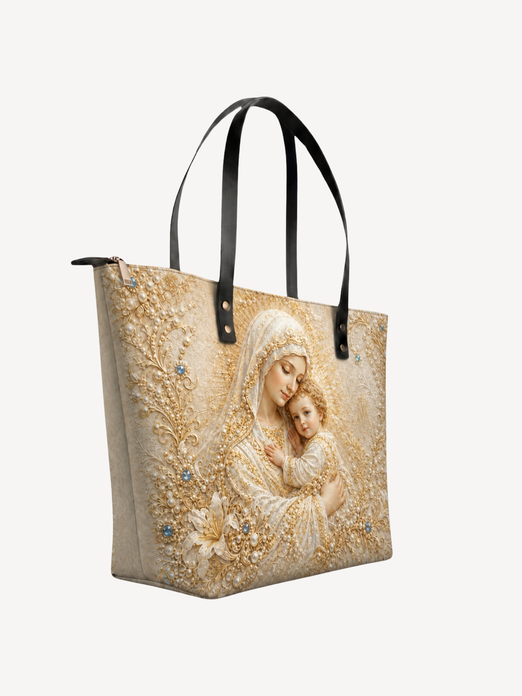 "Regina" Leather Tote Bag
