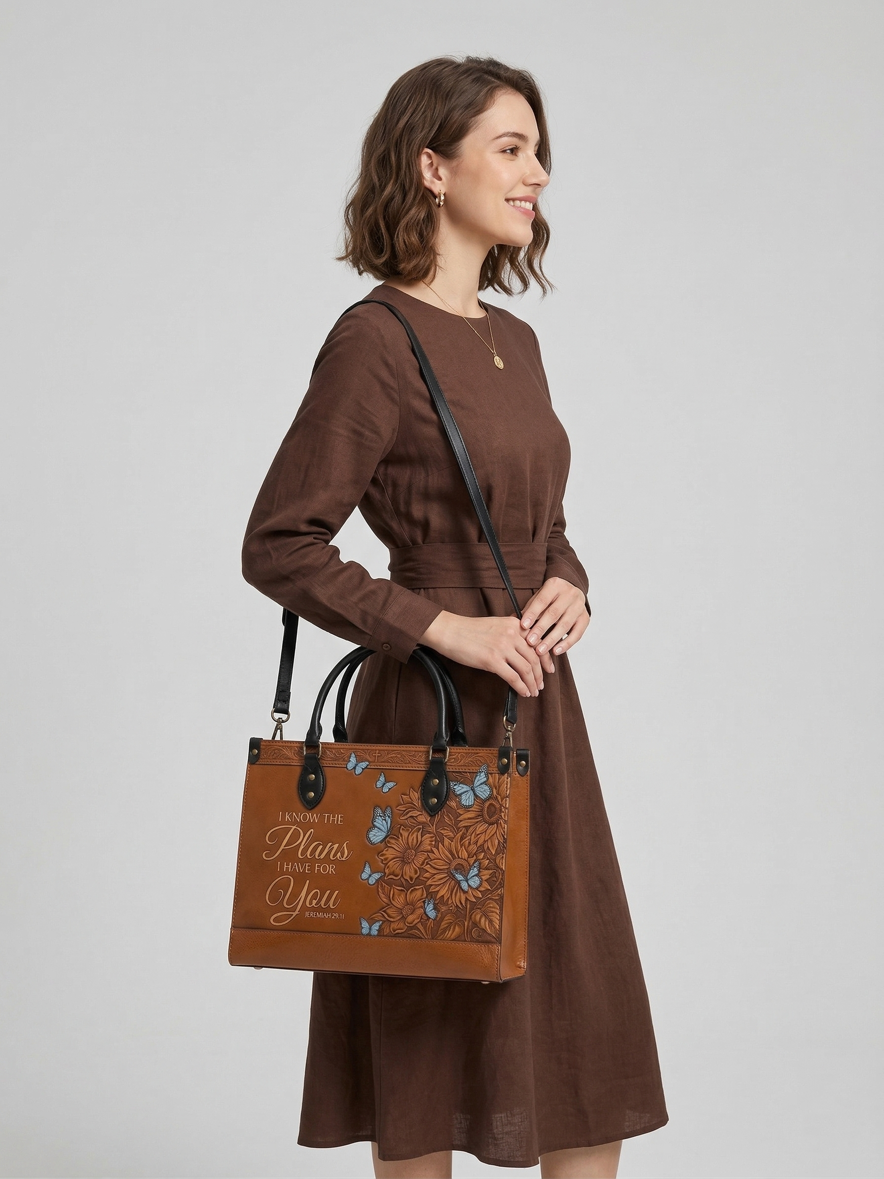 "Renewal & Promise" Leather Handbag