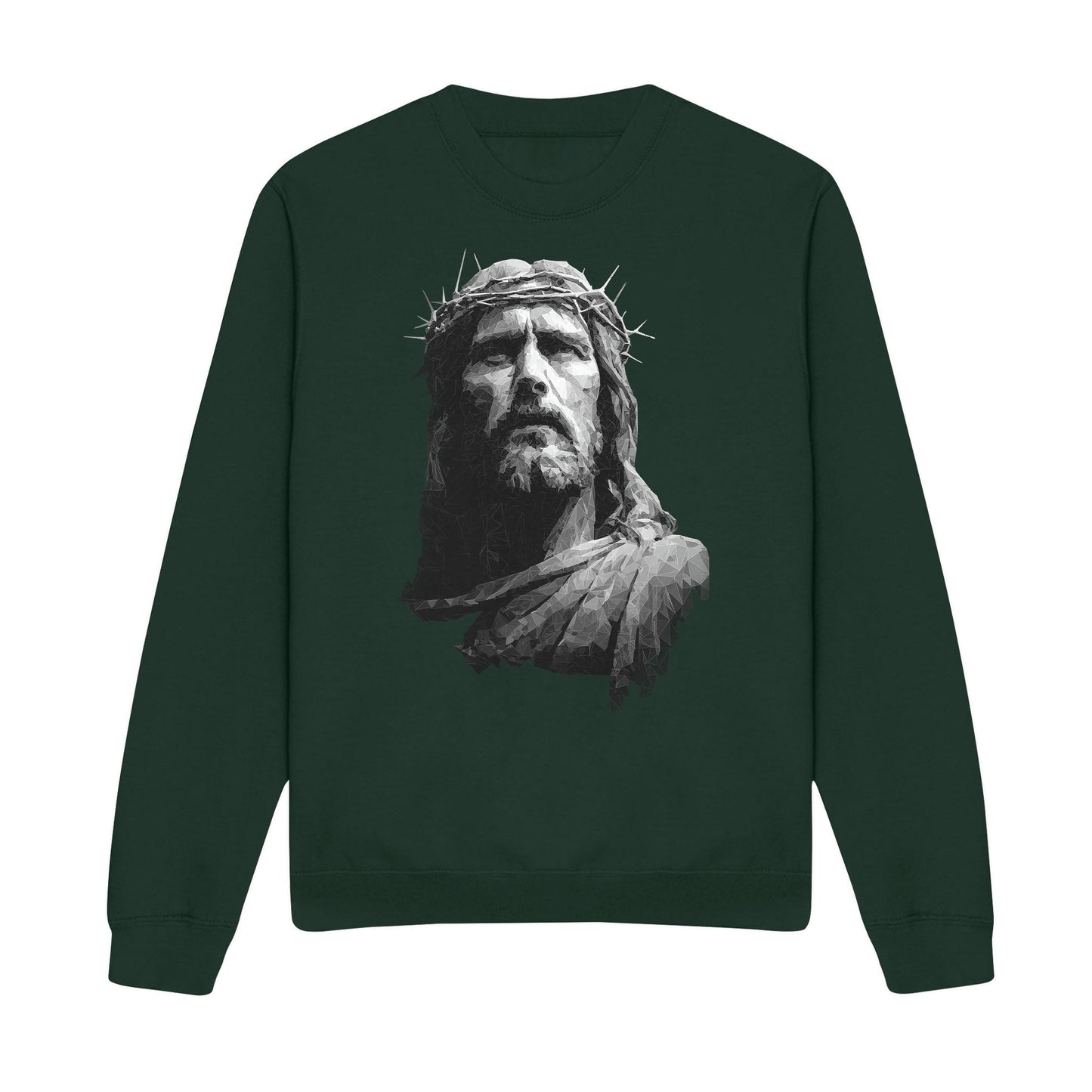 Motivational “Believe” Graphic Christian Sweatshirt