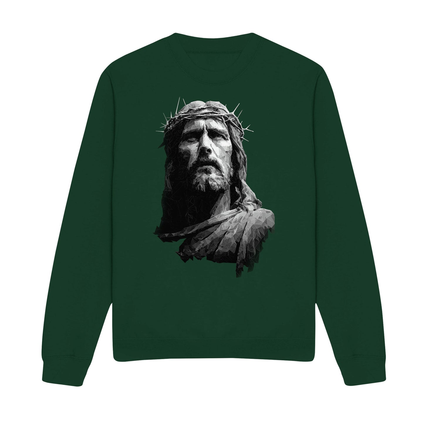 Motivational “Believe” Graphic Christian Sweatshirt