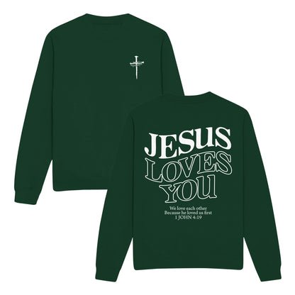 Love You Christian Sweatshirt