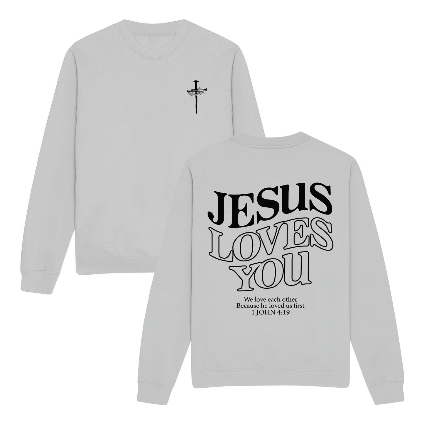 Love You Christian Sweatshirt