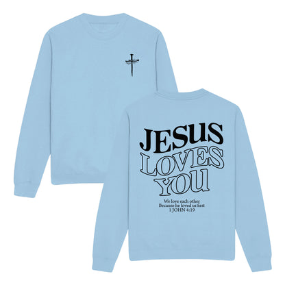 Love You Christian Sweatshirt
