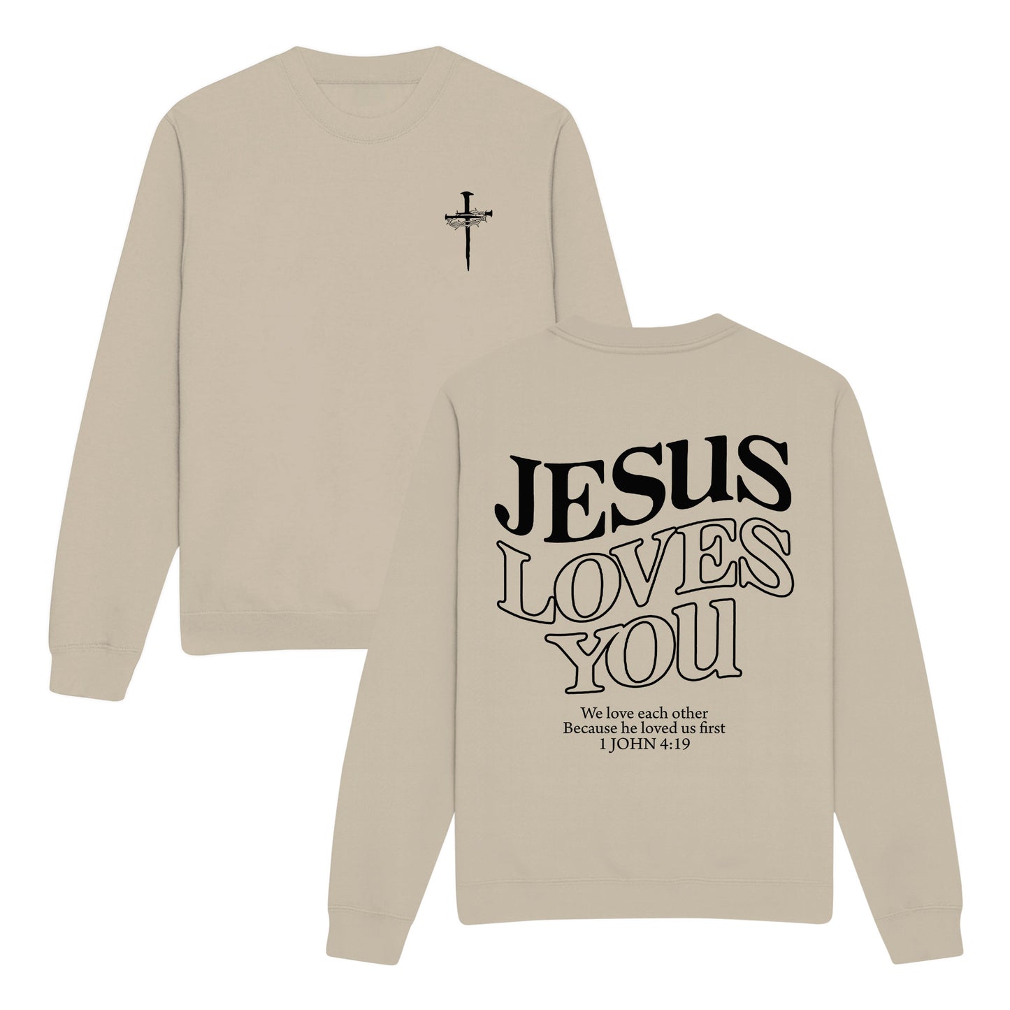 Love You Christian Sweatshirt