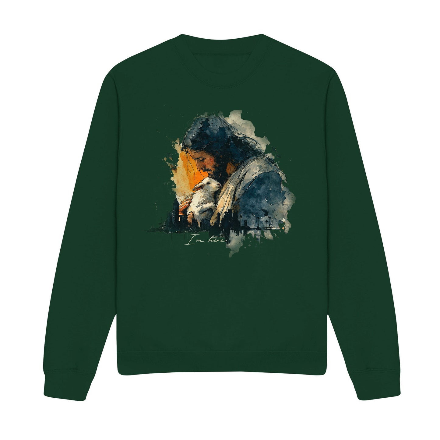 I'm Here Christian Sweatshirt