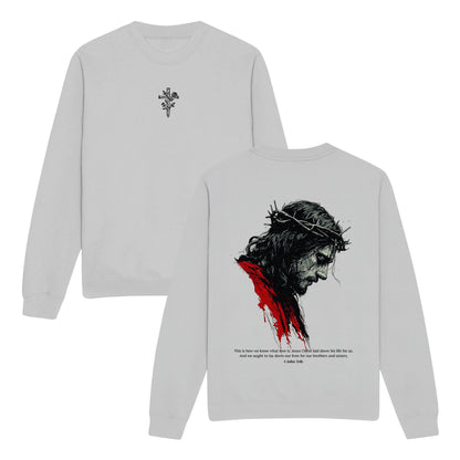 What Love is Double-Sided Graphic Christian Sweatshirt